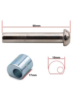 PASADOR 8/M6X50MM PARA MASTIL XIAOMI PRIMERAS VERSIONES... 2