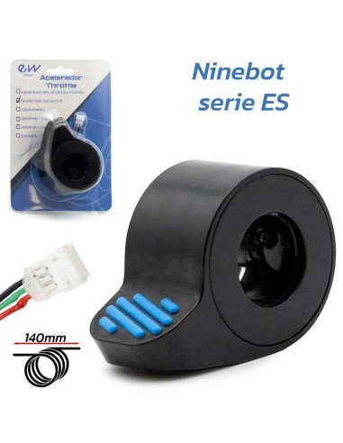 ACELERADOR NINEBOT SERIE ES AZUL - CONECTOR JST ZH