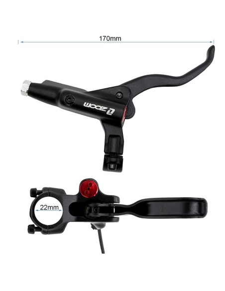 KIT 1 FRENO HIDRAULICO NEGRO CR-3 DELANTERO ZOOM