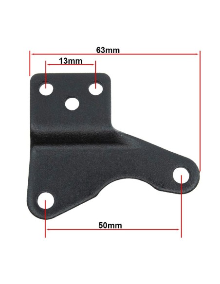 SOPORTE PINZA DE FRENO DELANTERA KUKIRIN G2 MAX