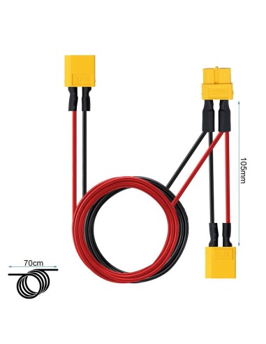 CABLE DE CONEXION PARALELO XT60 A XT60