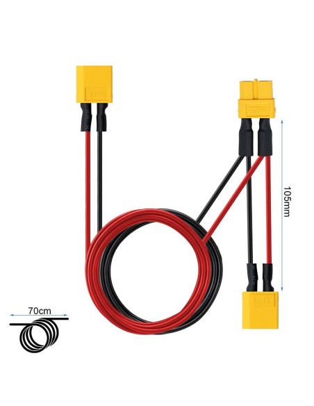 CABLE DE CONEXION PARALELO XT60 A XT60
