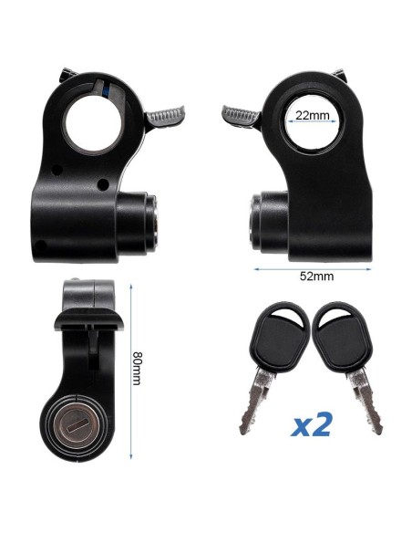 ACELERADOR CON LLAVE DE CONTACTO KUKIRIN G2 PRO - 2024