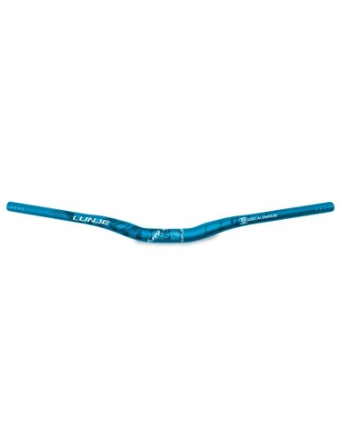 MANILLAR DE 720MM CON ELEVACION 25MM AZUL-NEGRO