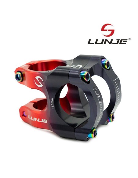 POTENCIA PARA MANILLARES DE 31.8MM EWPM-003 NEGRO-ROJO