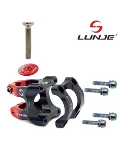 POTENCIA PARA MANILLARES DE 31.8MM EWPM-003 NEGRO-ROJO 2