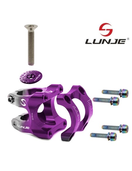 POTENCIA PARA MANILLARES DE 31.8MM EWPM-003 VIOLETA-GRIS