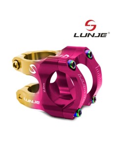 POTENCIA PARA MANILLAR DE 31.8MM EWPM-003 ROSA-AMARILLO