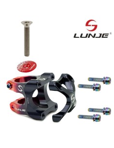 POTENCIA PARA MANILLARES DE 31.8MM EWPM-002 NEGRO ROJO 2