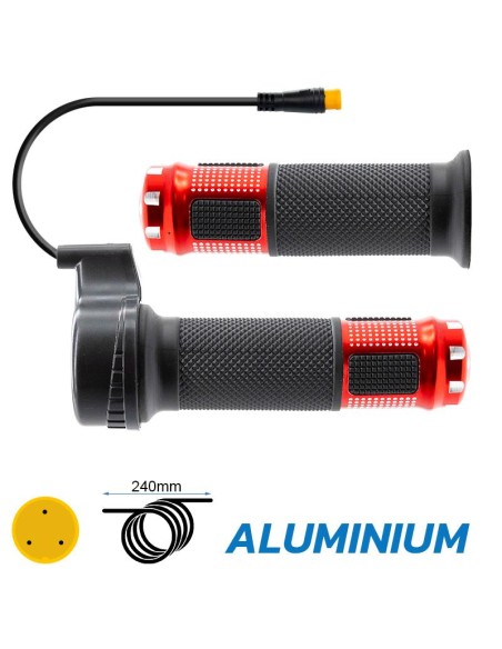 PUÑO ACELERADOR EWGA-002 SMARTGYRO ROJO