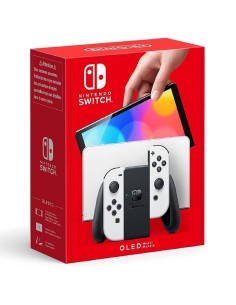 NINTENDO SWITCH VERSION OLED BLANCA/ INCLUYE BASE/ 2...