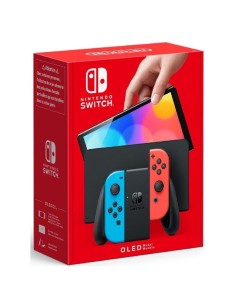NINTENDO SWITCH VERSION OLED AZUL NEON/ ROJO NEON7...
