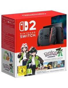 NINTENDO SWITCH 2/ INCLUYE CODIGO JUEGO LEYENDAS POKEMON:...