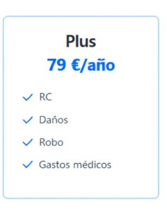 SEGURO PLUS PARA PATINETE ELECTRICO