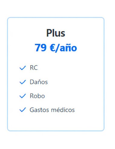 SEGURO PLUS PARA PATINETE ELECTRICO