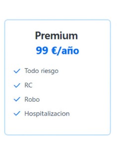 SEGURO PREMIUM PARA PATINETE ELECTRICO