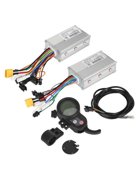 CONTROLADORA JP 60V 25A DE DOBLE MOTOR CON PANTALLA LCD
