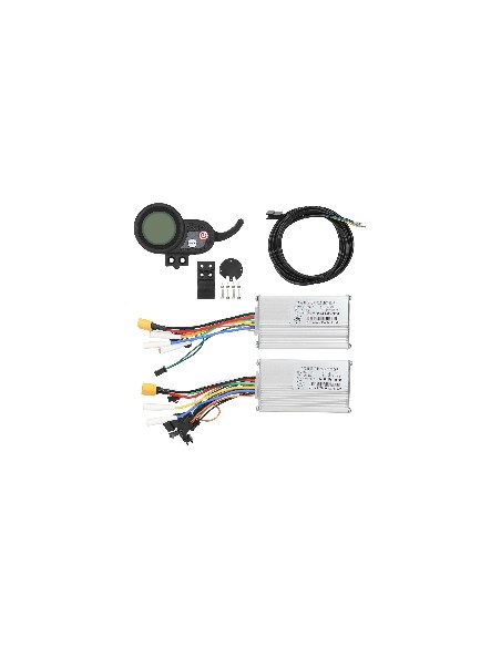 CONTROLADORA JP 60V 25A DE DOBLE MOTOR CON PANTALLA LCD