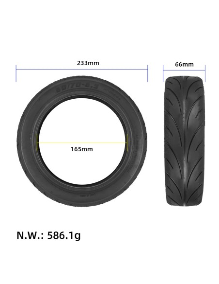 NEUMÁTICO EXTERIOR 60/70-6.5 PARA PATINETE ELÉCTRICO NINEBOT MAX G30 G30D G30LP