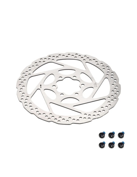 DISCO DE FRENO 160MM DE ACERO INOXIDABLE PARA PATINETE ELÉCTRICO KUKIRIN G2 G4 (6 AGUJEROS)