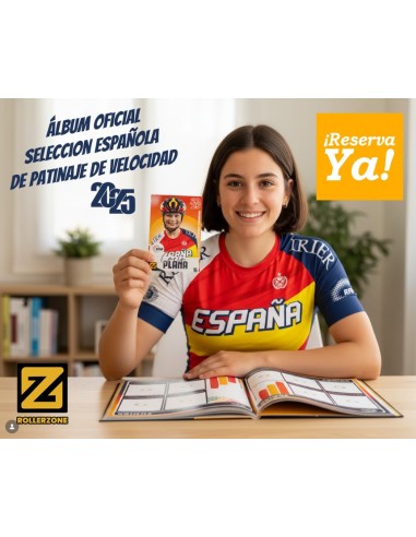 ÁLBUM OFICIAL SELECCIÓN ESPAÑOLA DE PATINAJE DE...