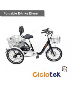 Elyse Triciclo Eléctrico Plegable