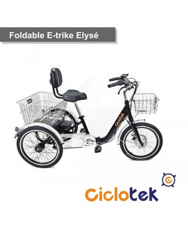 Elyse Triciclo Eléctrico Plegable