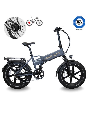 BICICLETA ELÉCTRICA LITHOR GRIS