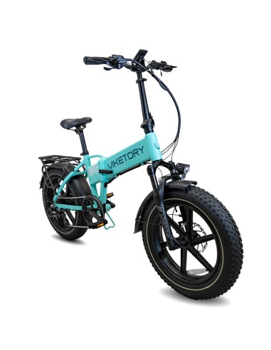 BICICLETA ELÉCTRICA LITHOR TURQUESA