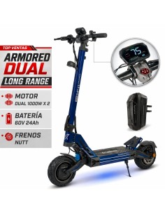 ECOXTREM ARMORED DUAL 24AH DGT 2026 – AZUL