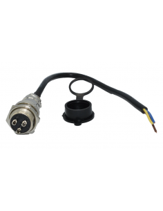 TOMA DE CARGA DE 3 PIN GX16