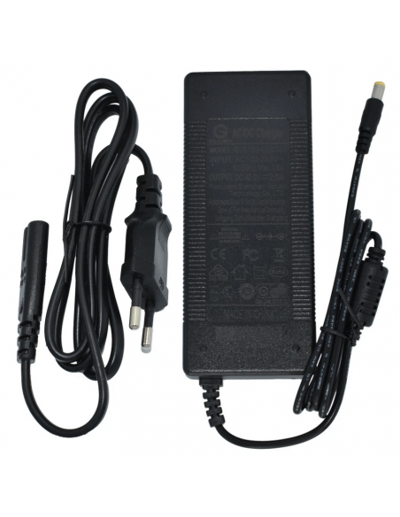 CARGADOR 42V 2A CON CONECTOR DC5521
