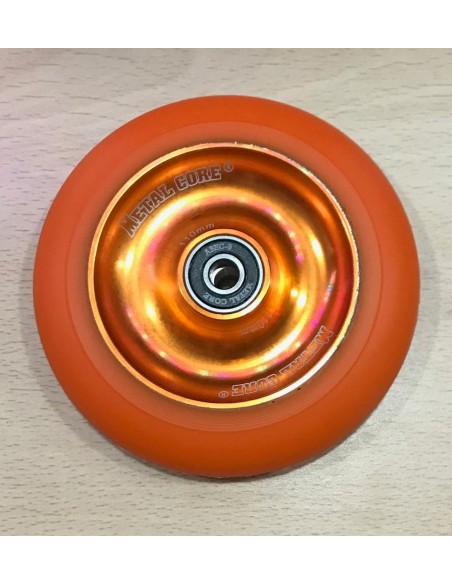 RUEDA METALCORE RADICAL NARANJA 110MM 88A