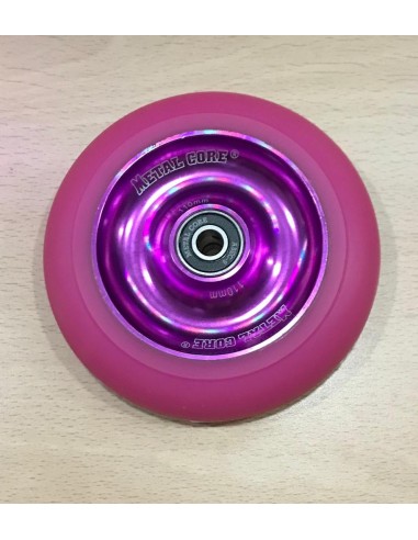 RUEDA METALCORE RADICAL ROSA 110MM 88A