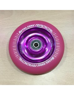 RUEDA METALCORE RADICAL ROSA 110MM 88A 2