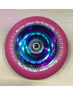 RUEDA METALCORE RADICAL NEOCHROME ROSA 110MM 88A