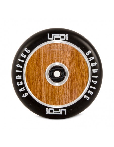 RUEDA SACRIFICE UFO 120MM BLACK-WOOD
