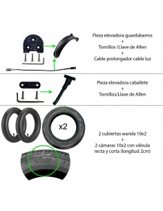 XIAOMI RUEDAS 10" M365 - KIT COMPLETO