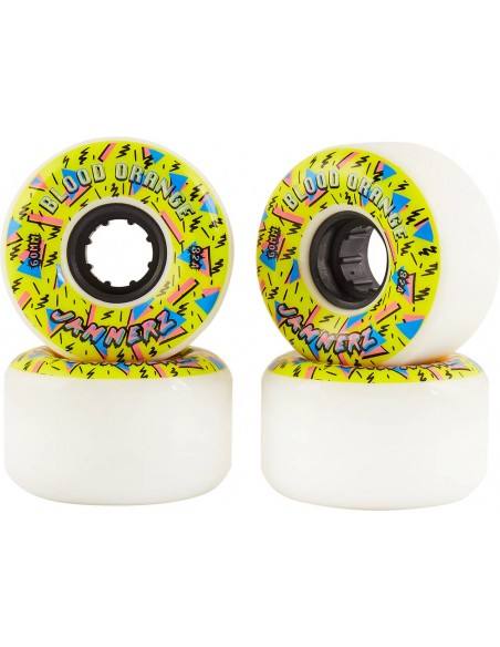 BLOOD ORANGE JAMMERZ RUEDAS LONGBOARD 4 UNIDADES