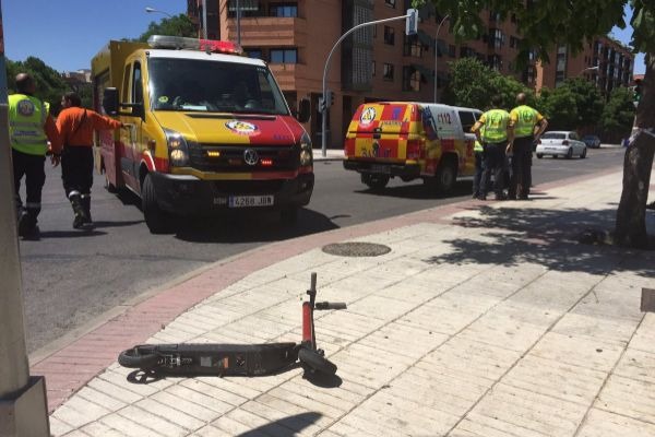 ¿Cómo actuar en caso de accidente en un patinete eléctrico?